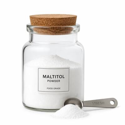 Factory Supply Food Grade Crystalline Maltitol Powder | Sugar-Free Sweetener for Bakery, Chocolate & Confectionery | IMO-Free, EU Standard
