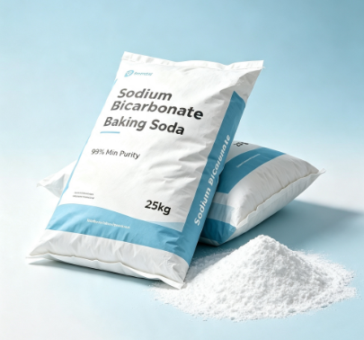 Bulk Supply Sodium Hydrogen Carbonate Baking Soda CAS 144‑55‑8 99% Min White Crystalline Powder Food Industrial Grade For Wholesale Purchase 25kg Bag