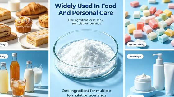 High Purity Sorbitol Powder, Non-Cariogenic Sugar-Free Sweetener and Humectant with Reduced Calorie for Food, Pharma and Cosmetic Use