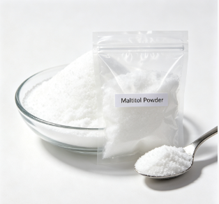 Non-Cariogenic Maltitol Powder Food Grade, E965 D-Maltitol, Tooth-Friendly Sweetener, 25kg PP Bag