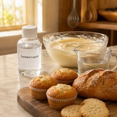 Factory Supply 70% D‑Sorbitol Liquid CAS 50‑70‑4 Food Cosmetic Industrial Grade Colourless Syrupy Solution Humectant for Food Daily‑Chemical Industrial Raw Materials