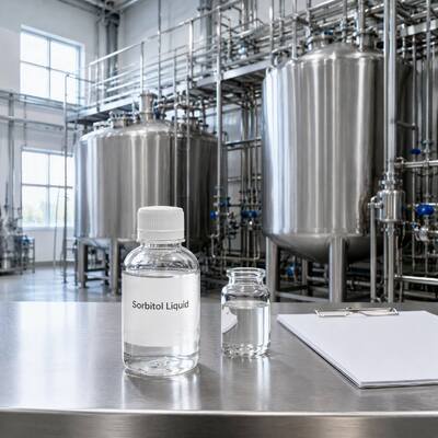 70% Non‑Crystallizable Sorbitol Solution 68‑72% Content Food Cosmetic Industrial Grade Raw Material CAS 50‑70‑4
