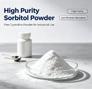 Sorbitol Powder Food Additive E420 Multi Grade Raw Material For Baking Candy Toothpaste Resin Textile Auxiliary Production