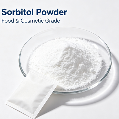 Free Flowing Sorbitol Crystalline Powder Food Cosmetic Grade Multi Functional Additive for Food Confectionery and Skincare Raw Material Needs