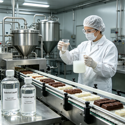 Maltitol Syrup E965 Food Grade Non-Crystallizing Polyol for Sugar-Free Ice Cream
