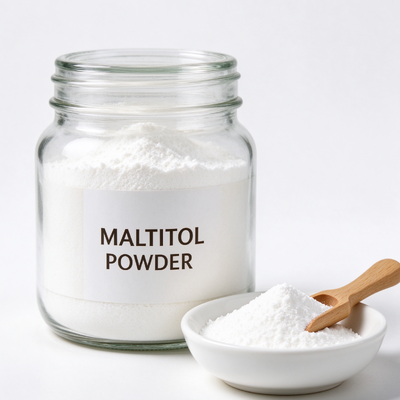 Maltitol Powder E965 Sugar-Free Sweetener for Fruit Juice, Soft Drinks and Drink Mix, Bulk, Wholesale Supplier