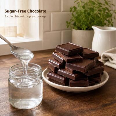 Maltitol Syrup E965 High Purity Reduced Calorie Sweetener for Beverage and Pharma Syrup, Exporter for Bulk Orders