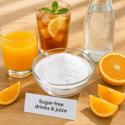 High Purity Sorbitol Powder Non-Cariogenic Reduced Calorie Sweetener for Pharma and Cosmetic