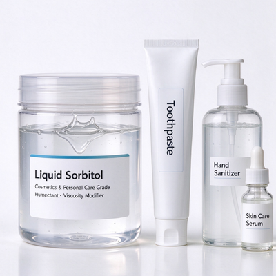 Liquid Sorbitol for Global Toothpaste & Oral Care Manufacturers, Bulk Cosmetic Grade Sorbitol Solution Wholesale Supply