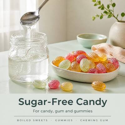 Sorbitol Solution 70% Food Grade, E420 CAS 50-70-4, Non-Crystallizing Sweetener for Candy, 250kg Drum