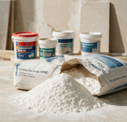 Custom Viscosity Construction Grade HPMC Hydroxypropyl Methyl Cellulose Cold Water Soluble Low Ash Content For Wall Skim Coat EIFS Dry‑mixed Mortar Support Sample