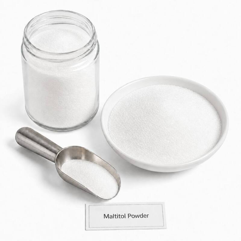 Maltitol Powder E965 CAS 585-88-6 Low Glycemic Sugar Alcohol for Diabetic Friendly Sugar-Free Candy | China Supplier