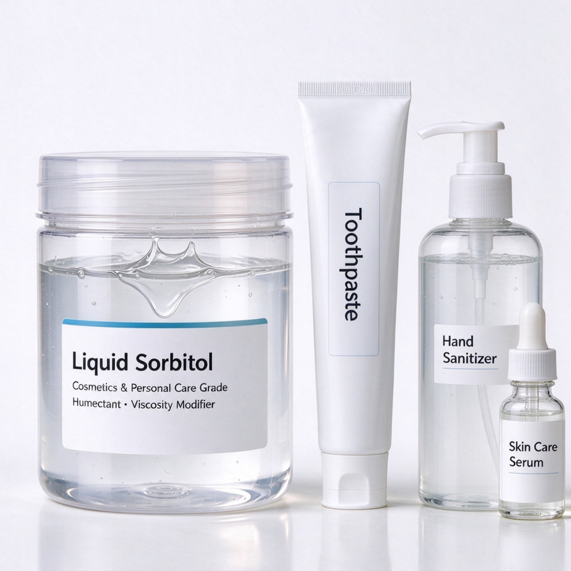 Liquid Sorbitol for Global Toothpaste & Oral Care Manufacturers, Bulk Cosmetic Grade Sorbitol Solution Wholesale Supply