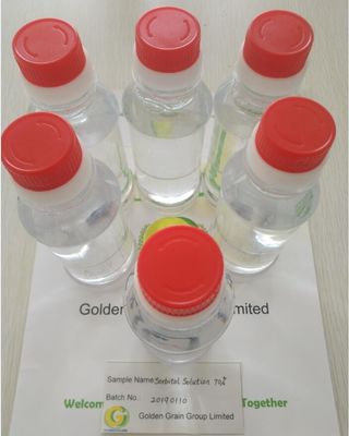 비 결정성, 소르비톨 70% 용액, 감미료 식품 등급,BP, USP, EP, FCC 표준, 경쟁력 있는 가격